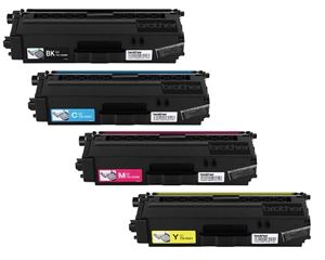 Original Brother Pack of 4 Toner Cartridges (Black/Cyan/Magenta/Yellow)